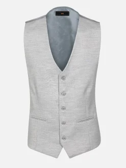 Wam Denim Newsted Comfort Light Grey Gilet| Gilets