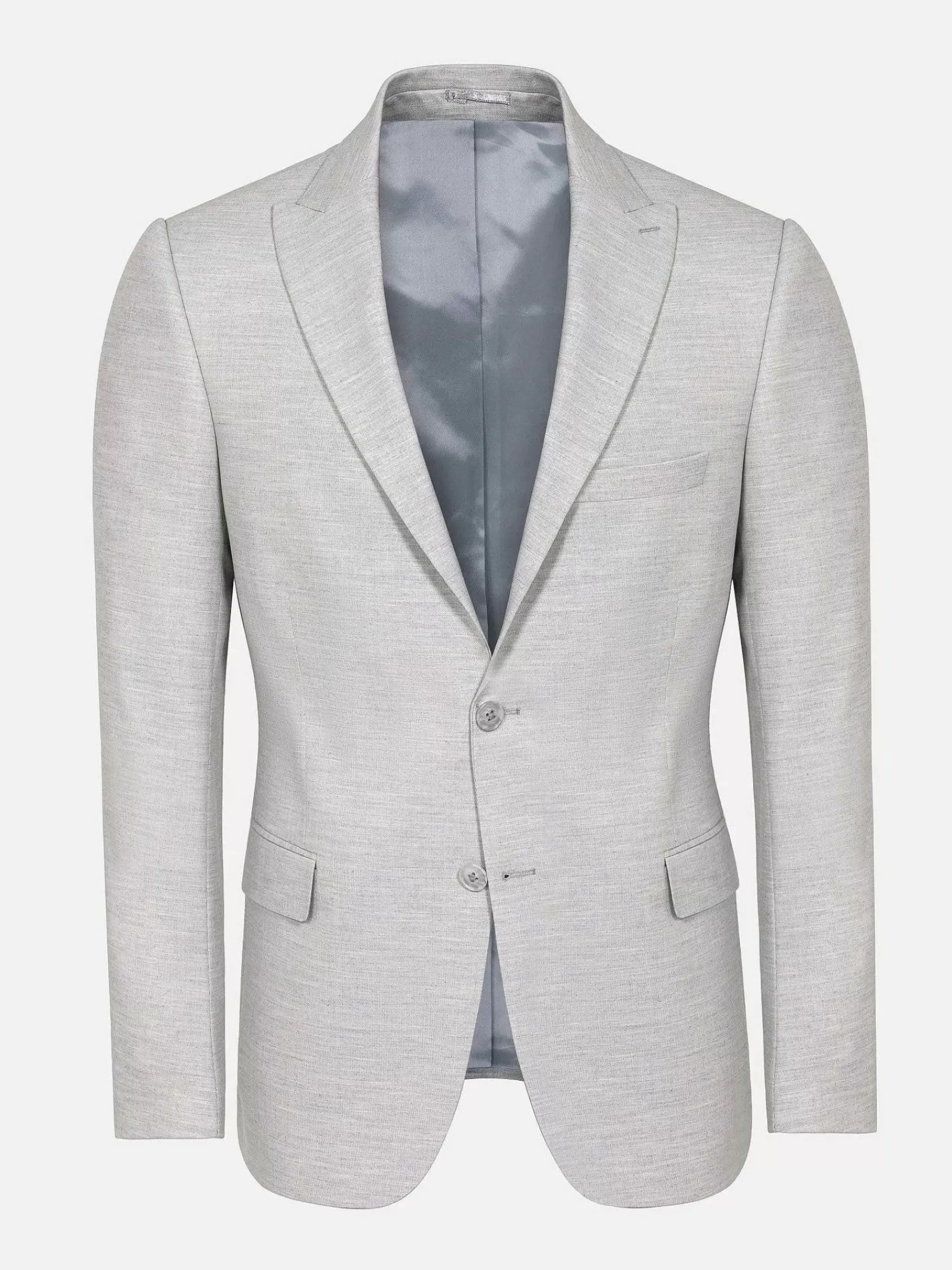 Wam Denim Newsted Comfort Wide Lapel Light Grey Colbert| Colberts