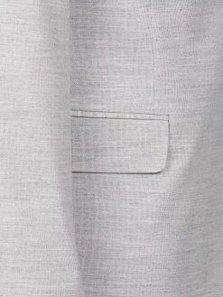 Wam Denim Newsted Comfort Wide Lapel Light Grey Colbert| Colberts
