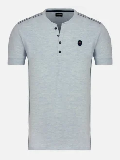 Wam Denim Oberursel Slim Fit Blue T-Shirt| T-Shirts