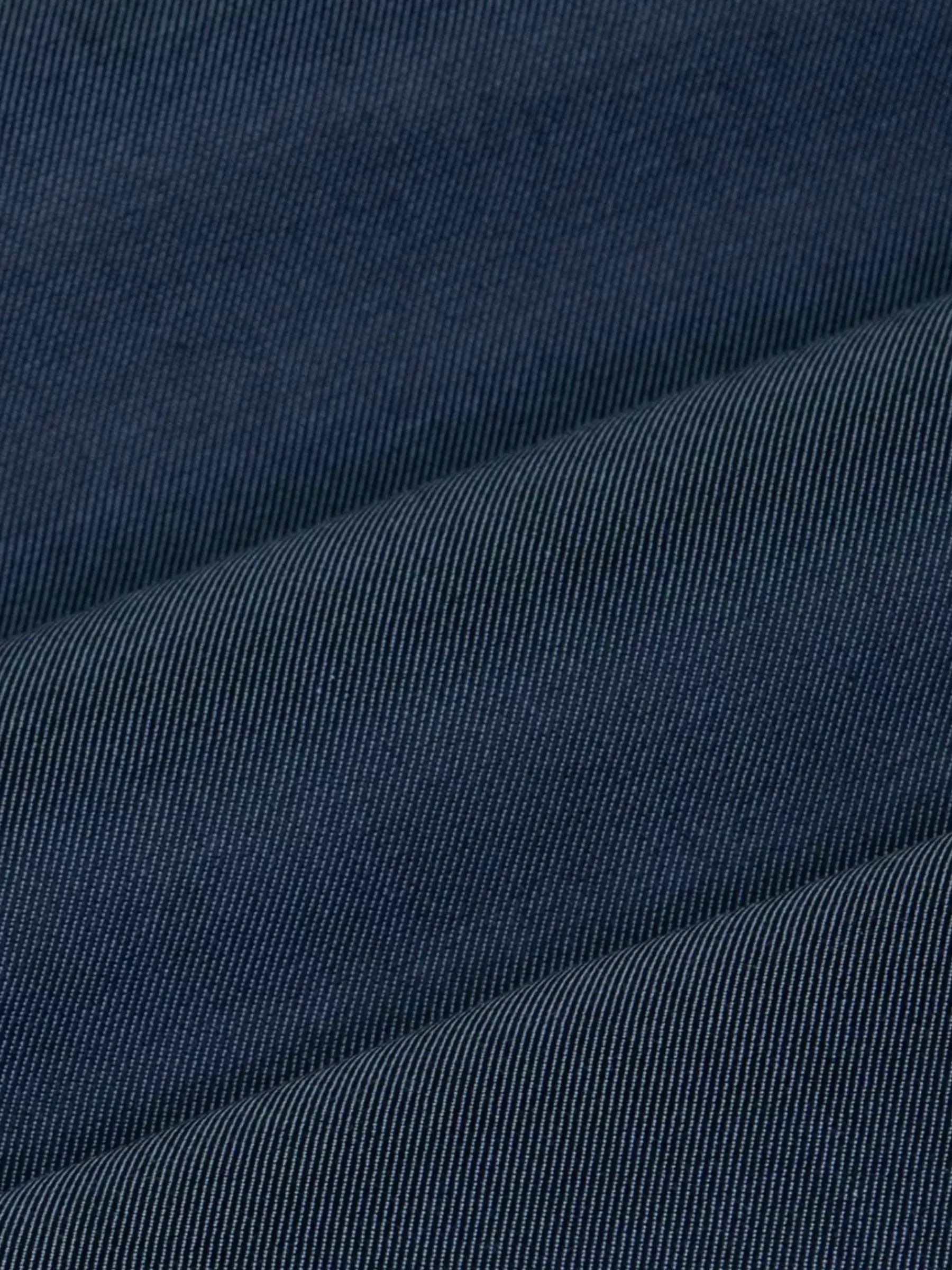 Wam Denim Overhemd Lange Mouw 75754 Caesar Dark Indigo| Overhemd Lange Mouwen