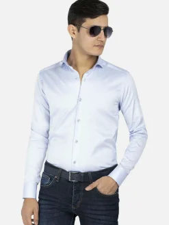 Wam Denim Overhemd Lange Mouw Prato 75563 Light Blue| Overhemd Lange Mouwen