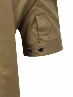 Wam Denim Owen Tailored Fit Beige Overhemd Korte Mouw| Overhemd Korte Mouwen