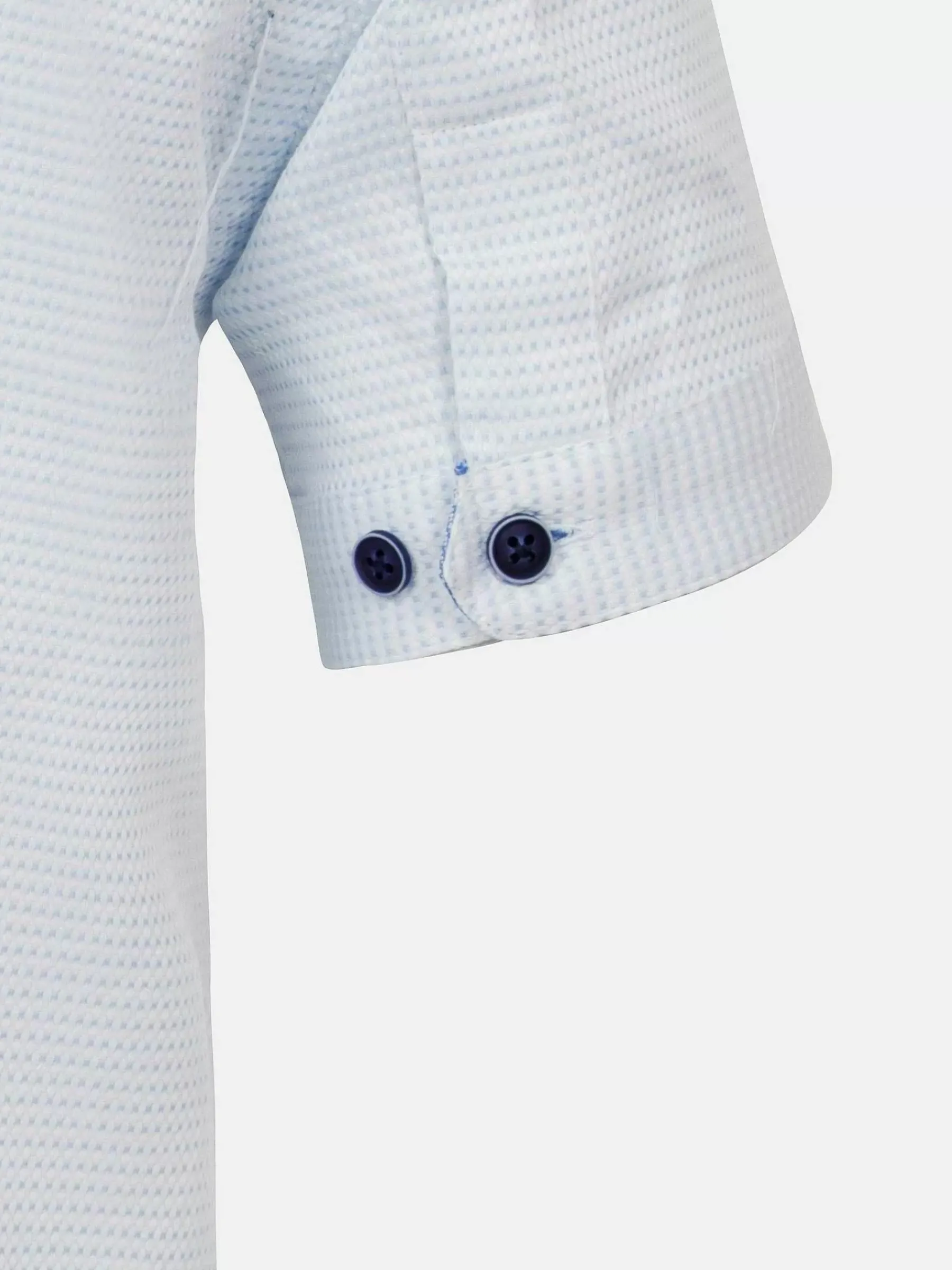 Wam Denim Owen Tailored Fit White Overhemd Korte Mouw| Overhemd Korte Mouwen