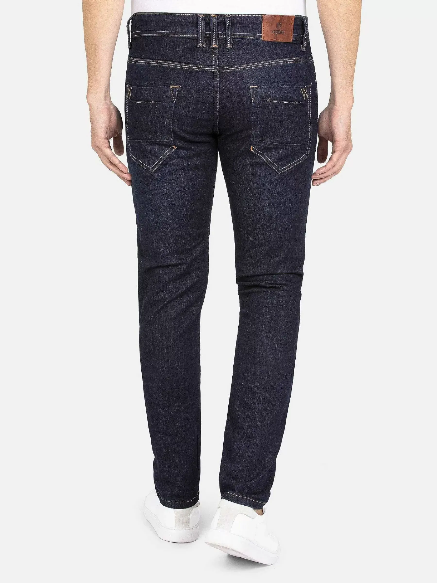 Wam Denim Oxford Slim Fit Dark Navy Jeans| Jeans