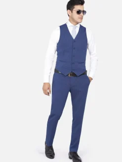 Wam Denim Pantalon 72195 Aryeh Royal Blue| Pantalons