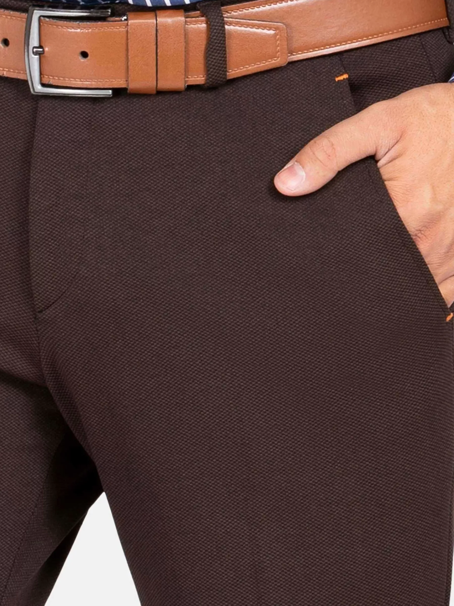 Wam Denim Pantalon 72200 Bonem Brown| Pantalons
