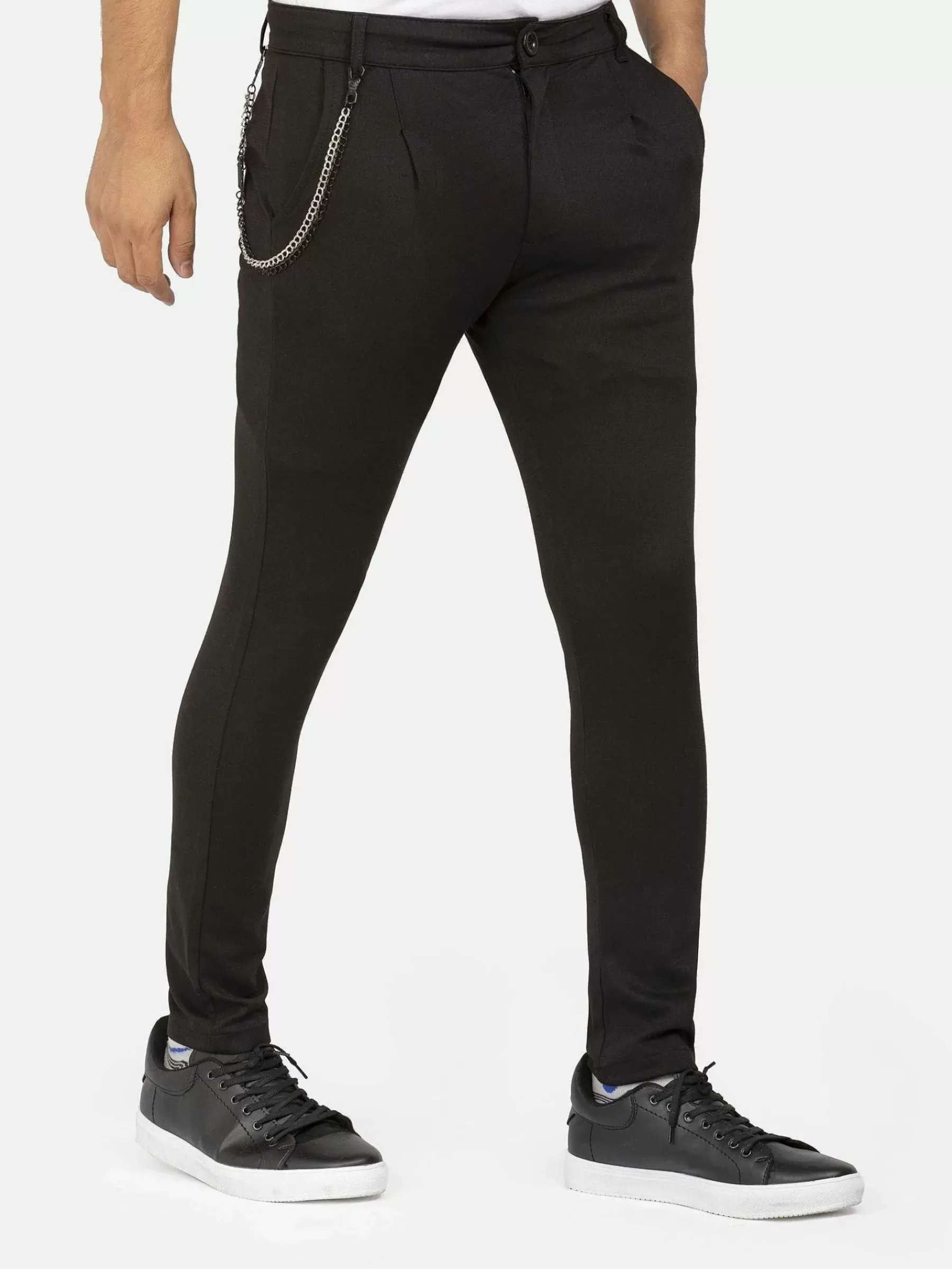 Wam Denim Pantalon 82109 Germano Black| Chino'S