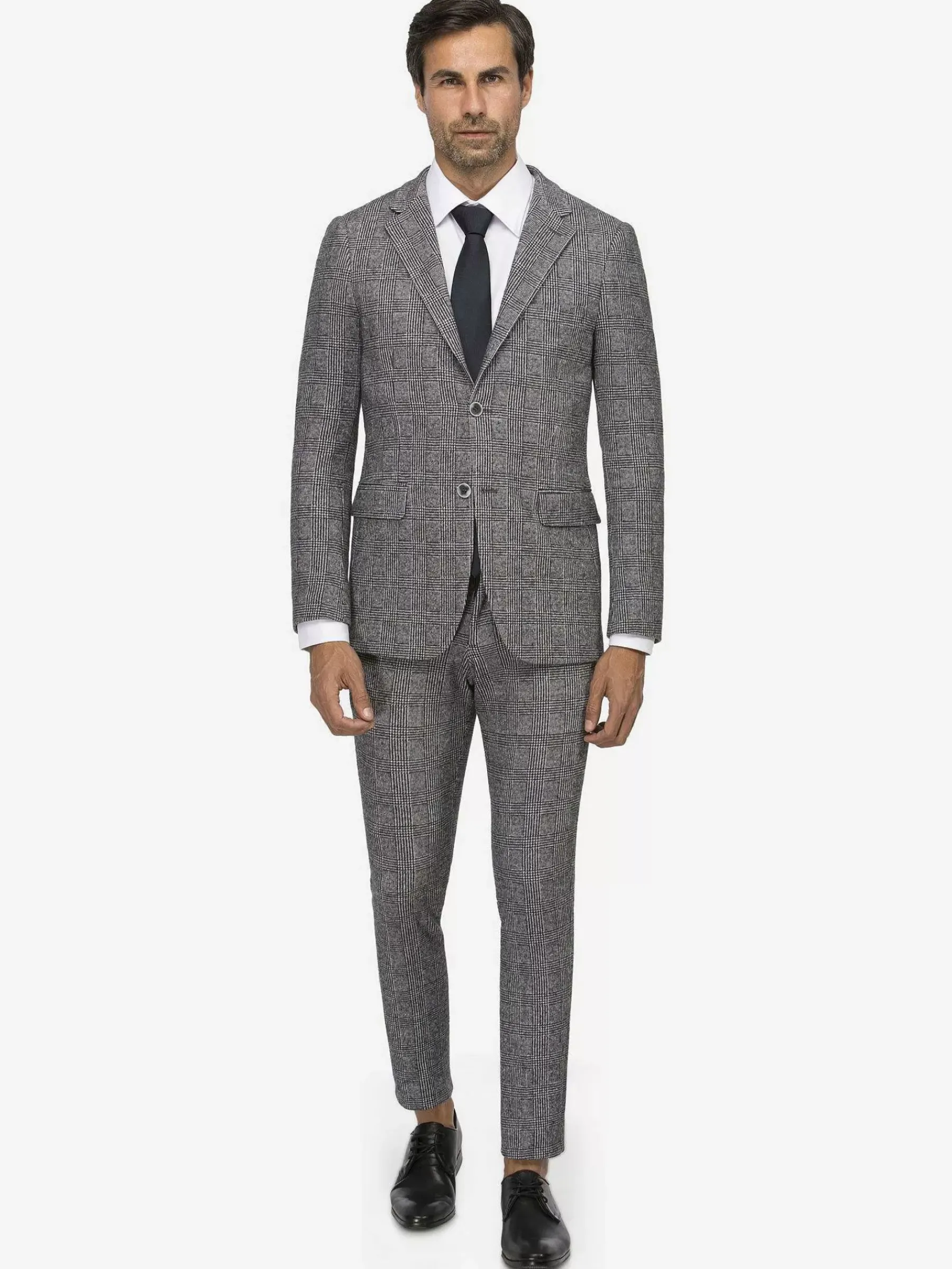 Wam Denim Pantalon 70058 Paxton Black White| Chino'S