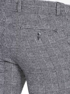 Wam Denim Pantalon 70058 Paxton Black White| Chino'S