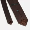 Wam Denim Pierce Dark Brown Stropdas| Stropdassen