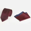 Wam Denim Pierce Dark Red Stropdas| Stropdassen