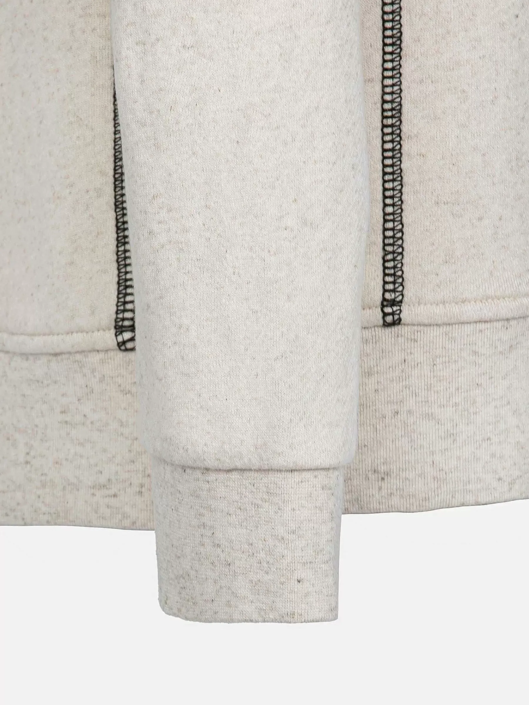 Wam Denim Quasar Mock Neck Beige Sweater| Sweaters