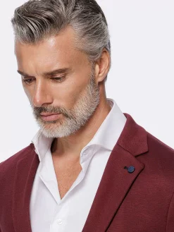 Wam Denim Relaxed Slim Fit Monarch Dark Red Colbert| Colberts