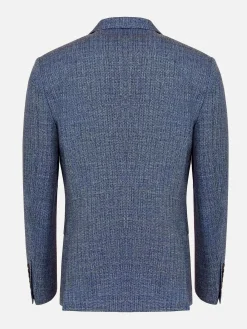 Wam Denim Sandro Single Breasted Light Navy Colbert| Colberts