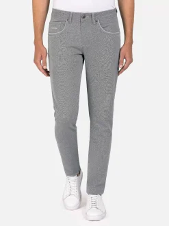Wam Denim Santiago Slim Fit Textured Grey Jeans| Jeans
