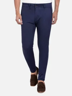 Wam Denim Scarlet Slim Fit Navy Chino| Chino'S