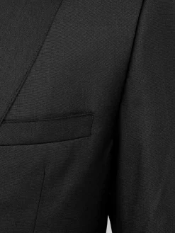 Wam Denim Scottsville Notch Lapel Black Suit Colbert| Colberts
