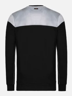 Wam Denim Sedona Round-Neck Grey Black Sweater| Sweaters