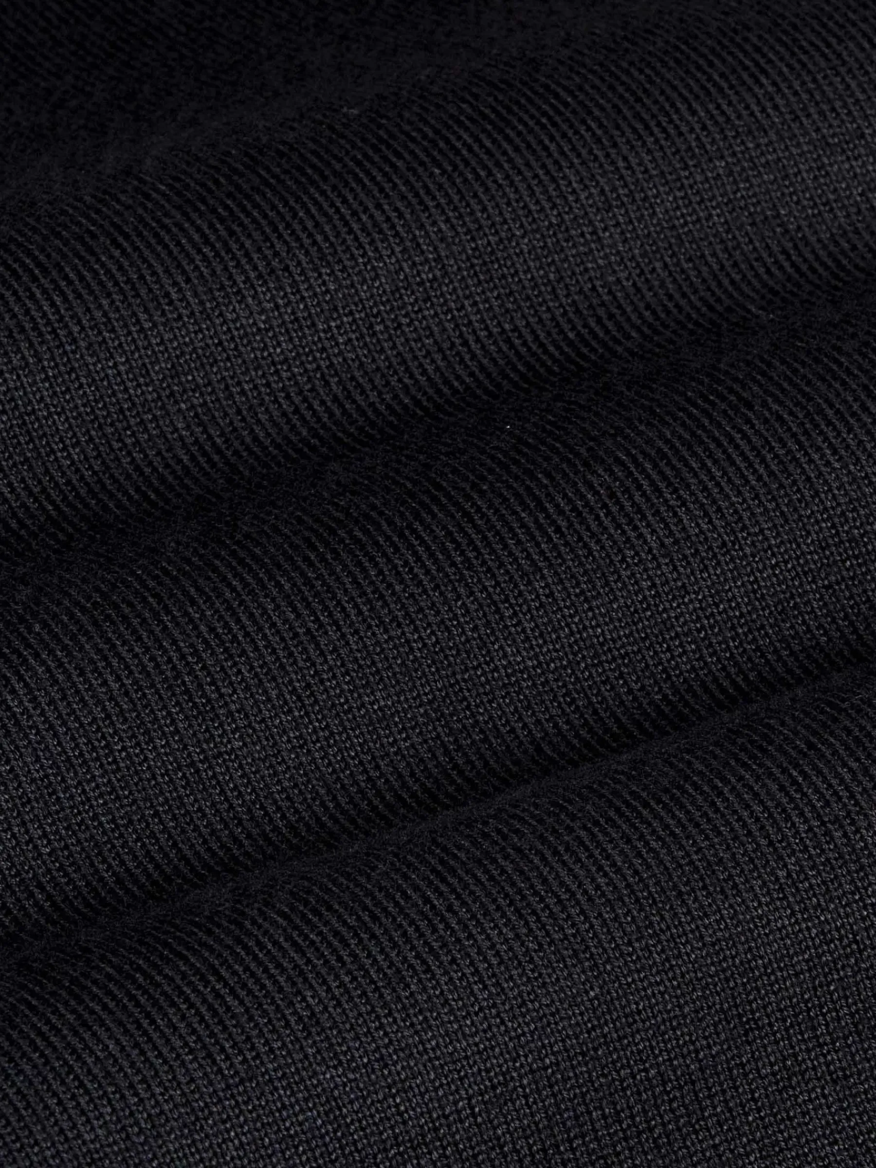 Wam Denim Siena Round-Necked Black Sweater| Sweaters