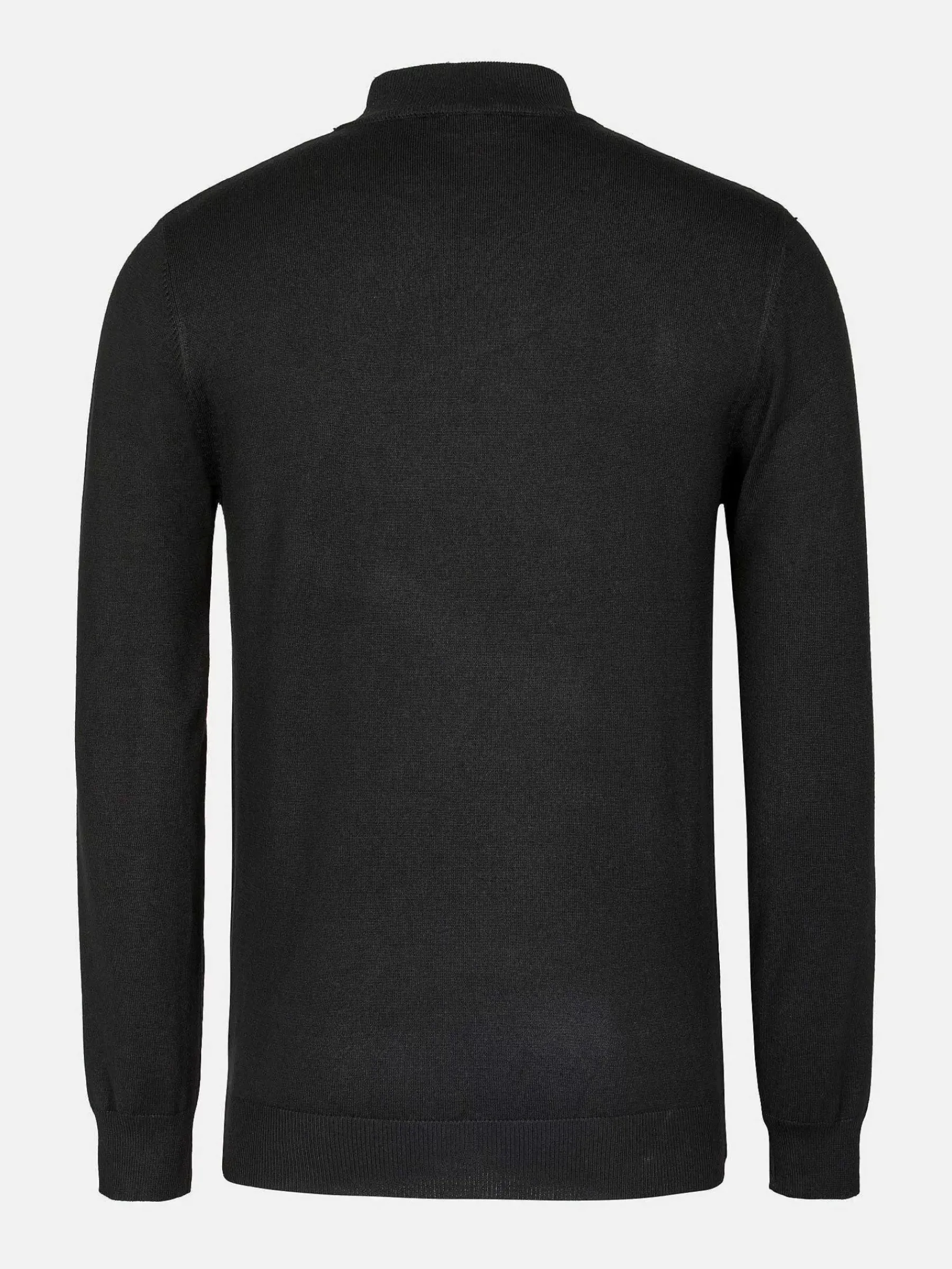 Wam Denim Siena Round-Necked Black Sweater| Sweaters