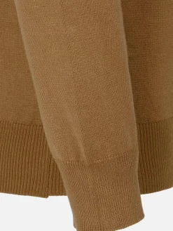 Wam Denim Siena Round-Necked Brown Sweater| Sweaters