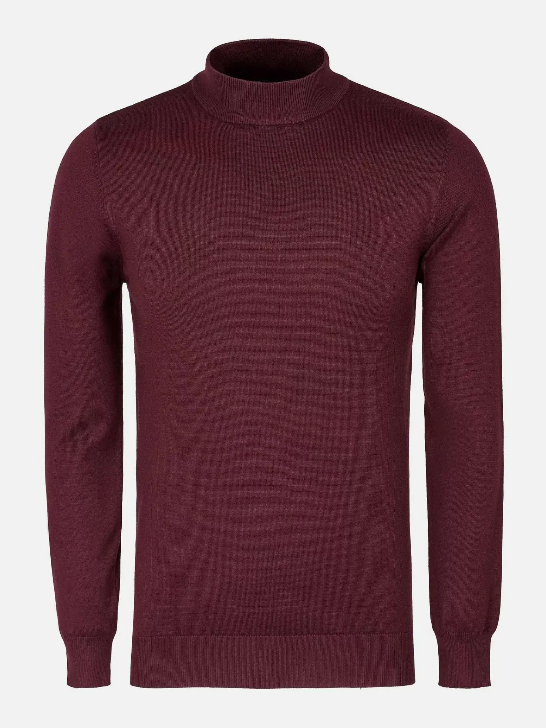 Wam Denim Siena Round-Necked Dark Red Sweater| Sweaters