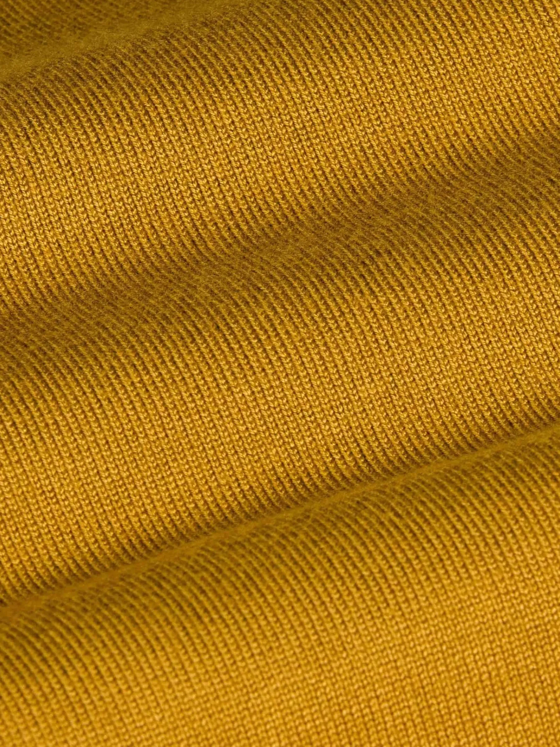 Wam Denim Siena Round-Necked Dark Yellow Sweater| Sweaters
