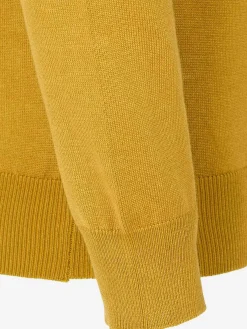 Wam Denim Siena Round-Necked Dark Yellow Sweater| Sweaters