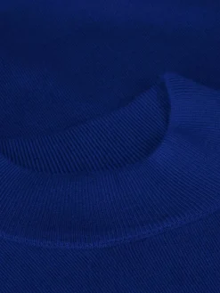 Wam Denim Siena Round-Necked Royal Blue Sweater| Sweaters