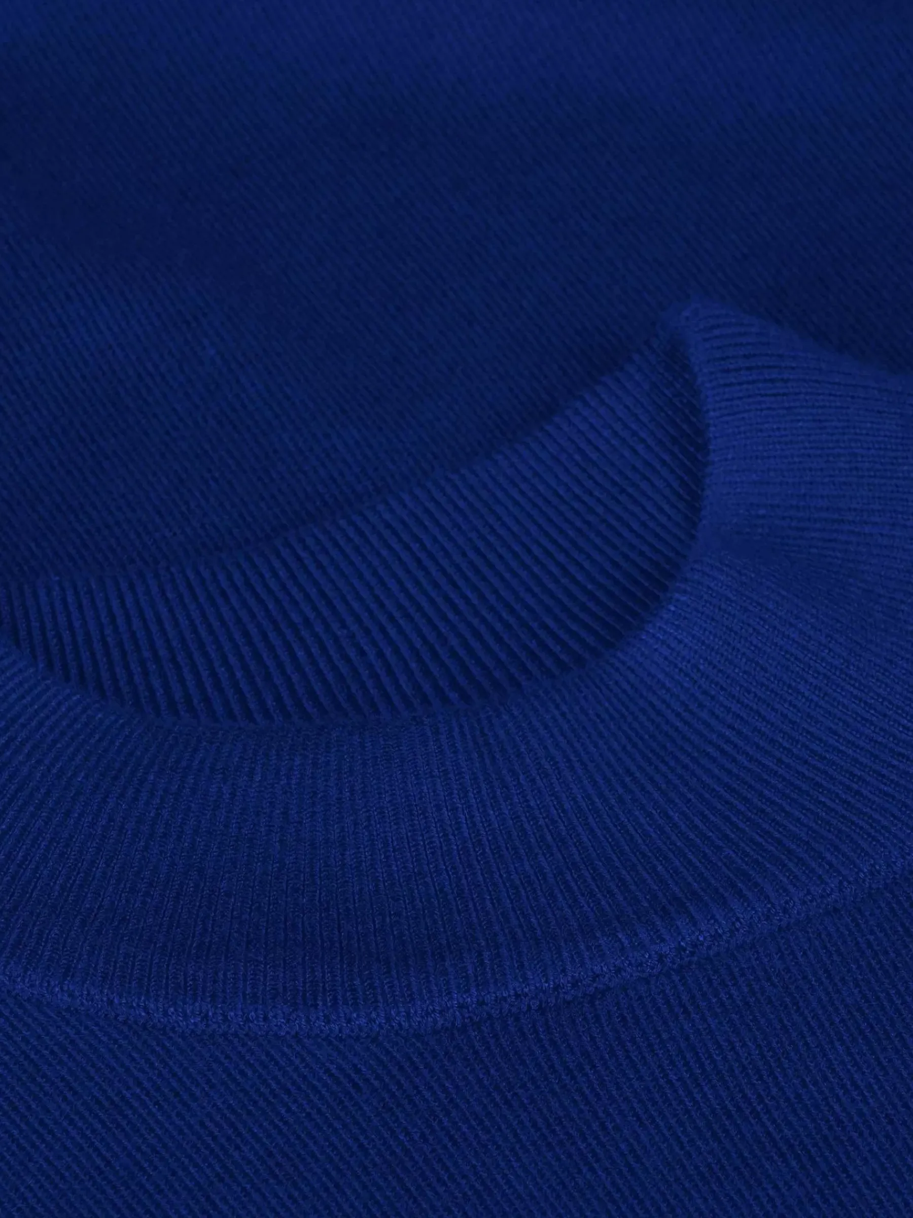 Wam Denim Siena Round-Necked Royal Blue Sweater| Sweaters