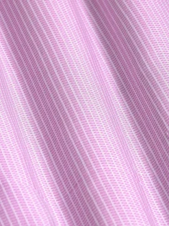 Wam Denim Sky Lake Pink Micro Patterned Overhemd Lange Mouw| Overhemd Lange Mouwen