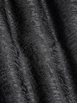 Wam Denim Slim Fit Textured Black Tuxedo Colbert| Colberts