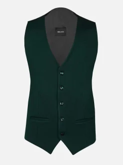 Wam Denim Suit Gilet 70080 Wayne Green| Gilets