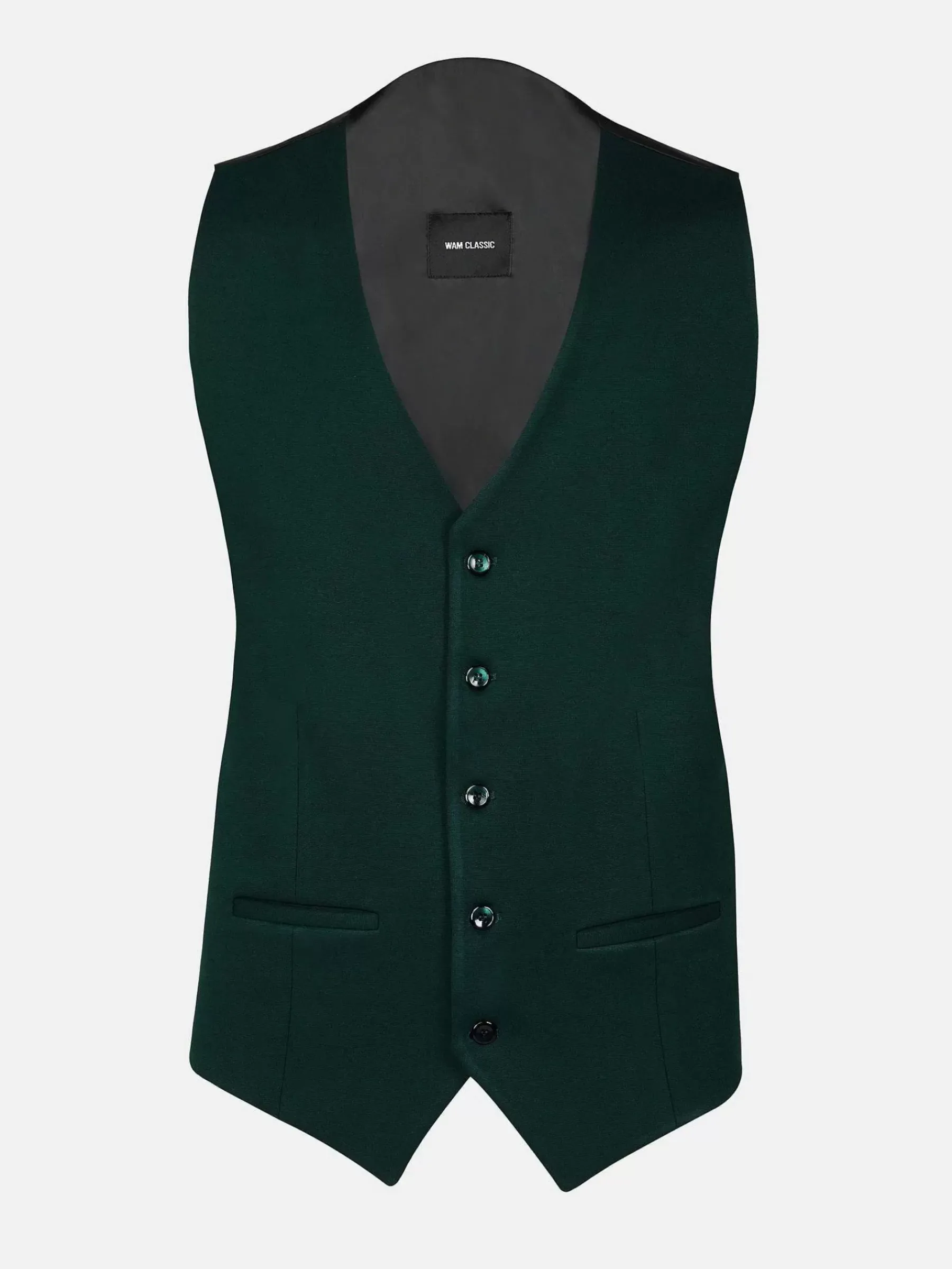 Wam Denim Suit Gilet 70080 Wayne Green| Gilets