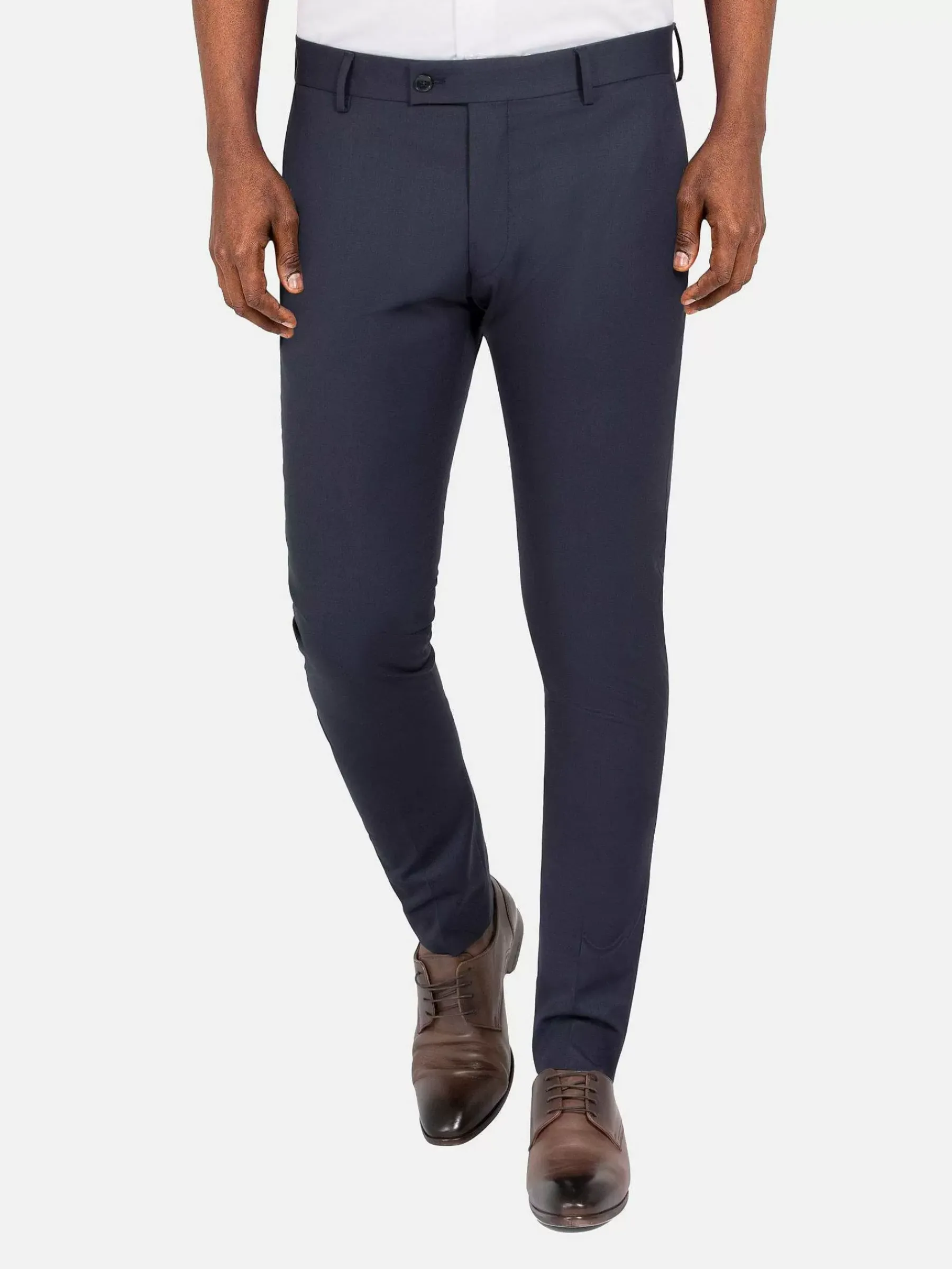 Wam Denim Suit Pantalon 70071 Scotsville Dark Navy| Pantalons