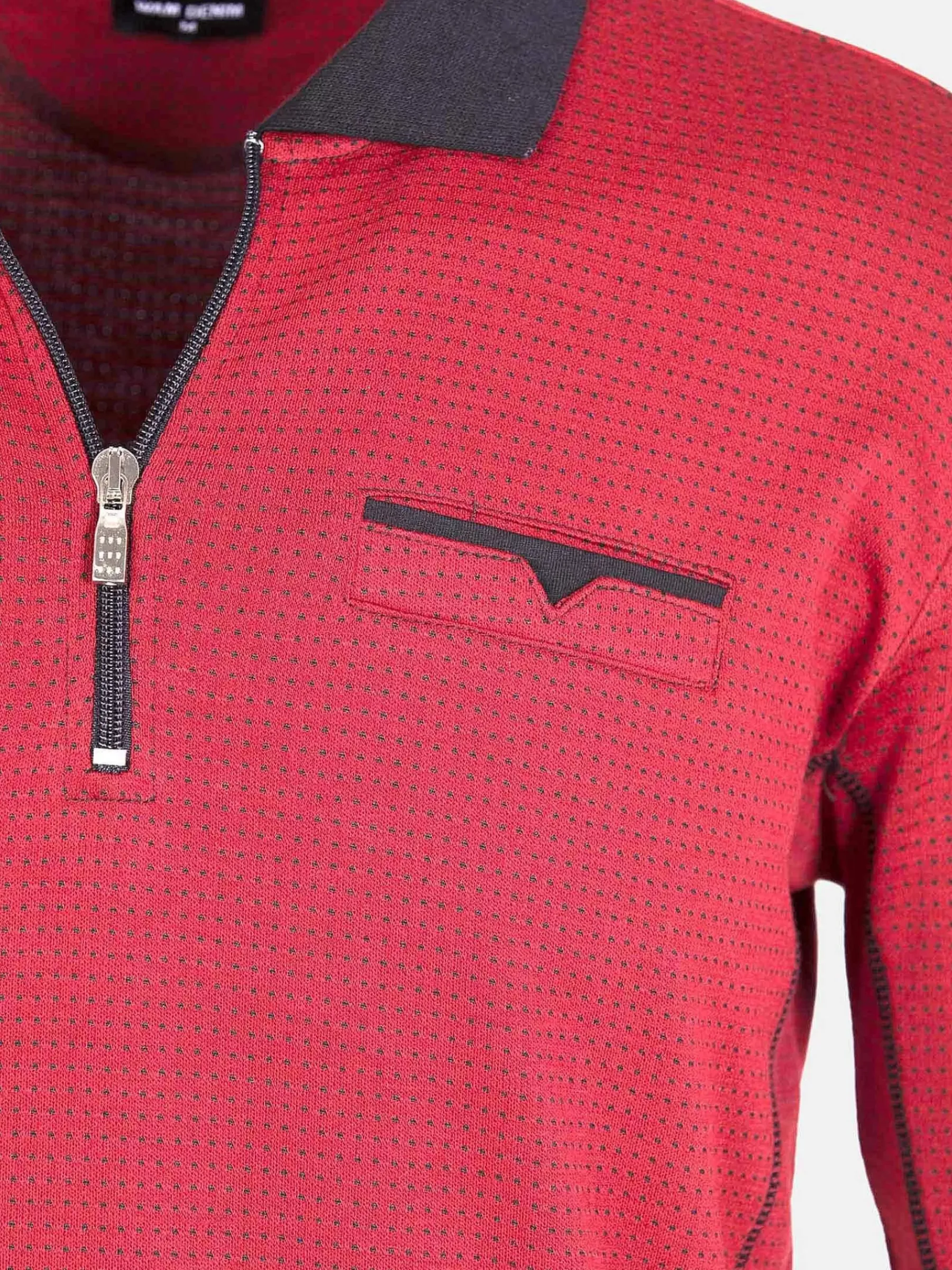 Wam Denim Sweater 76298 Culemborg Red| Sweaters
