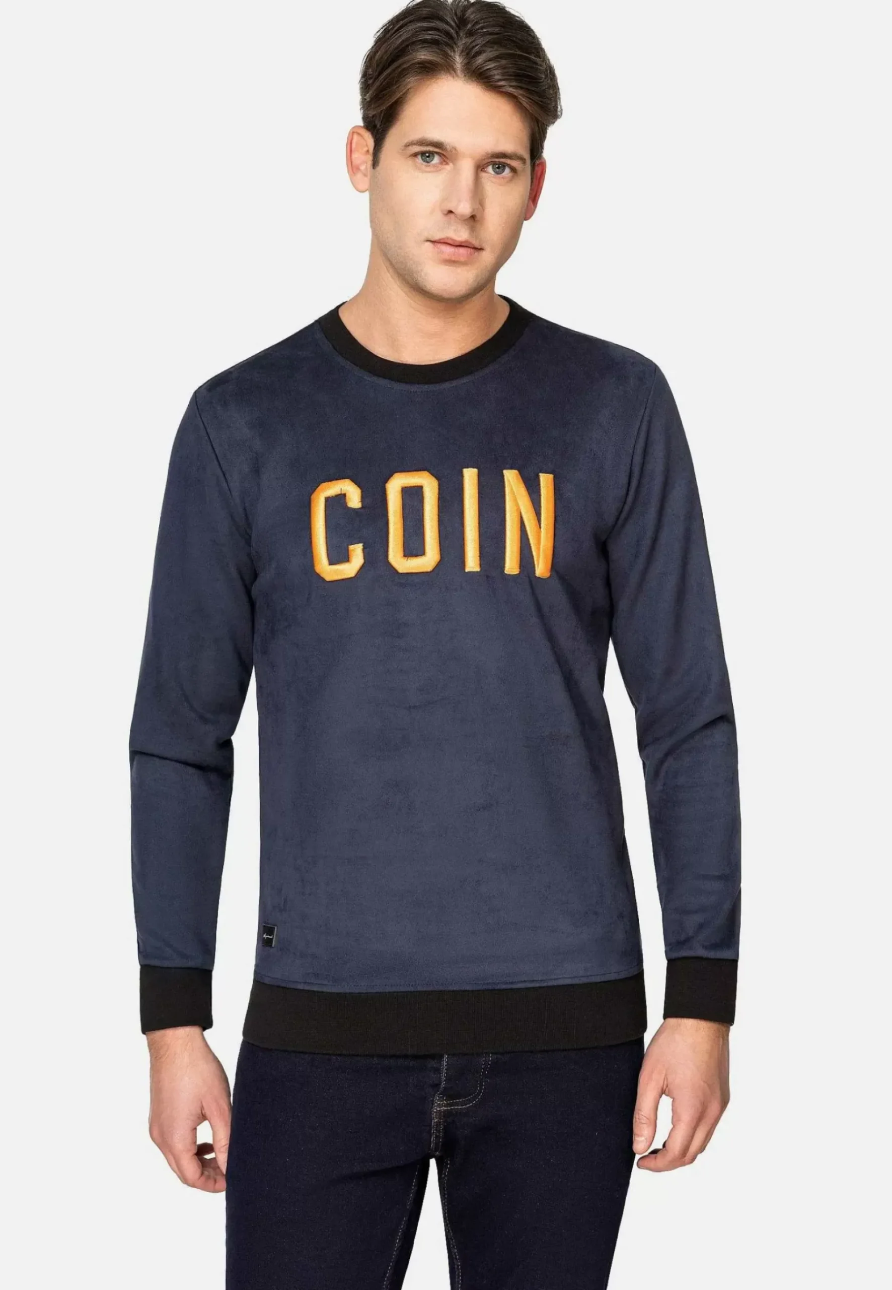Wam Denim Sweater 86296 Einsiedeln Navy| Sweaters