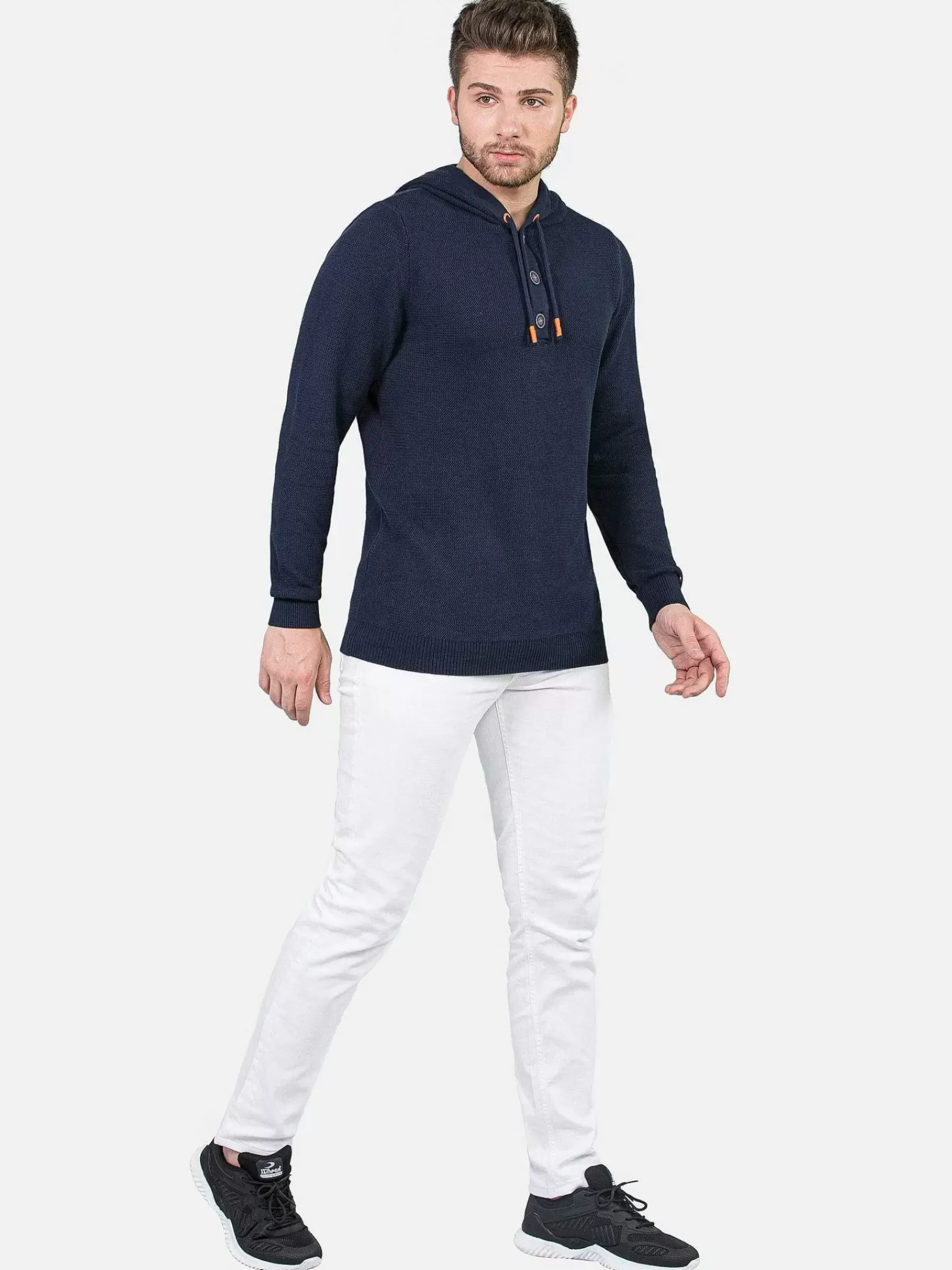 Wam Denim Sweater 76282 La Sarraz Navy| Sweaters