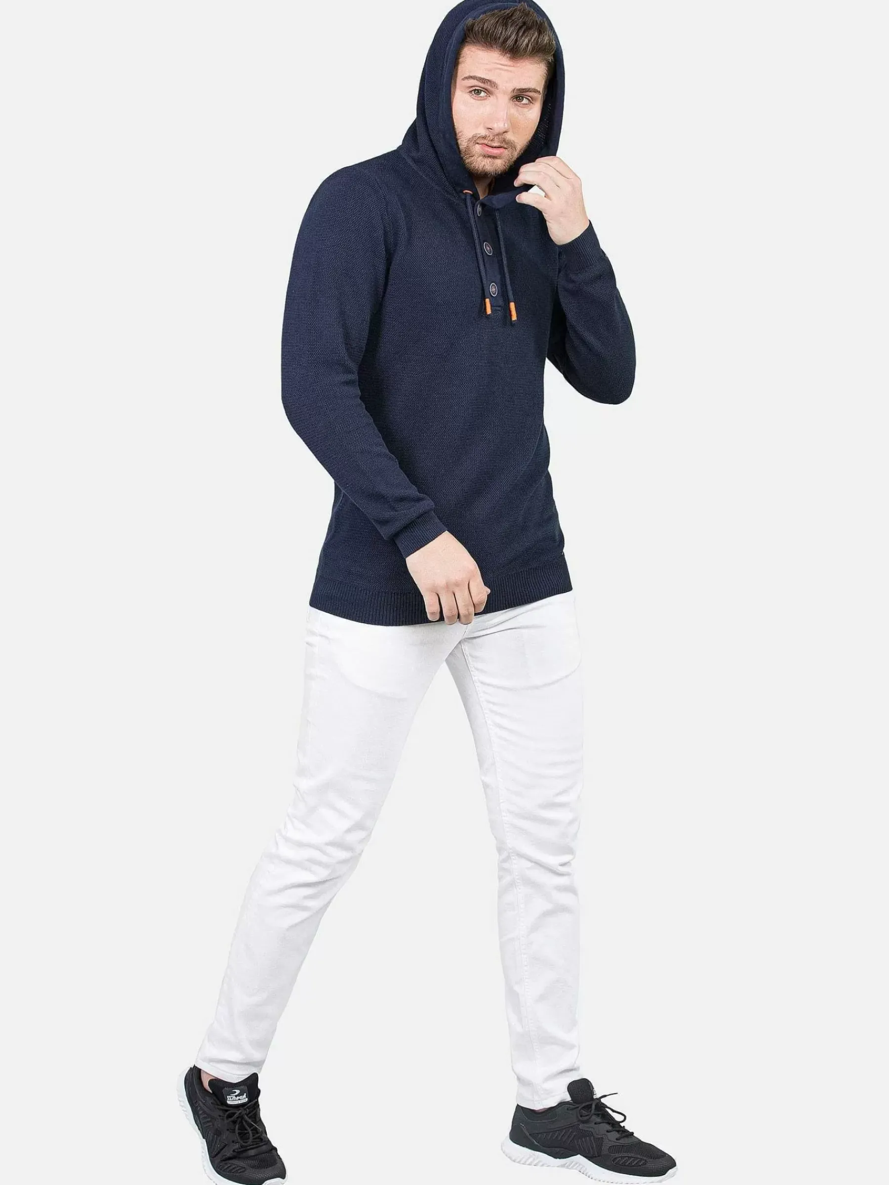 Wam Denim Sweater 76282 La Sarraz Navy| Sweaters