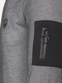 Wam Denim Sweater 76294 Pajara Stone Anthracite| Sweaters