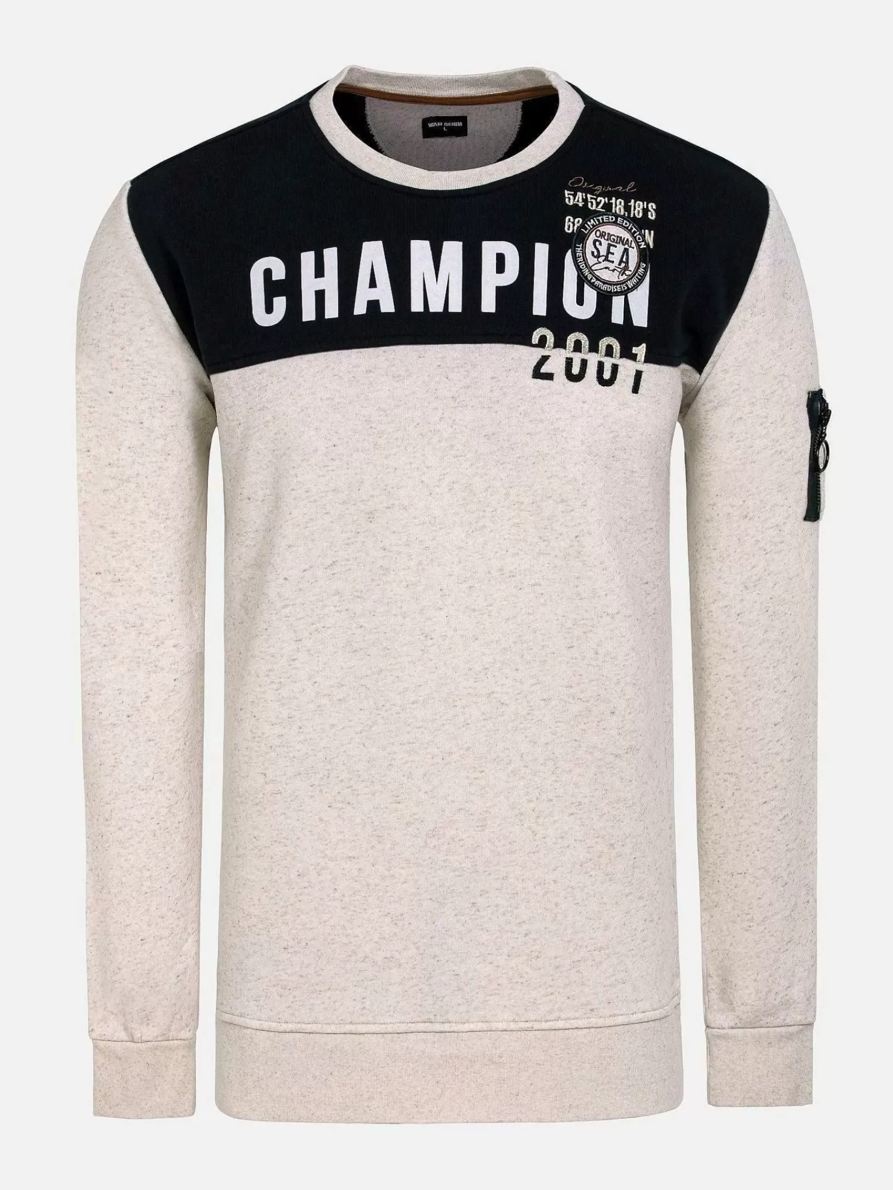 Wam Denim Sweater 76332 Sumar Beige| Sweaters