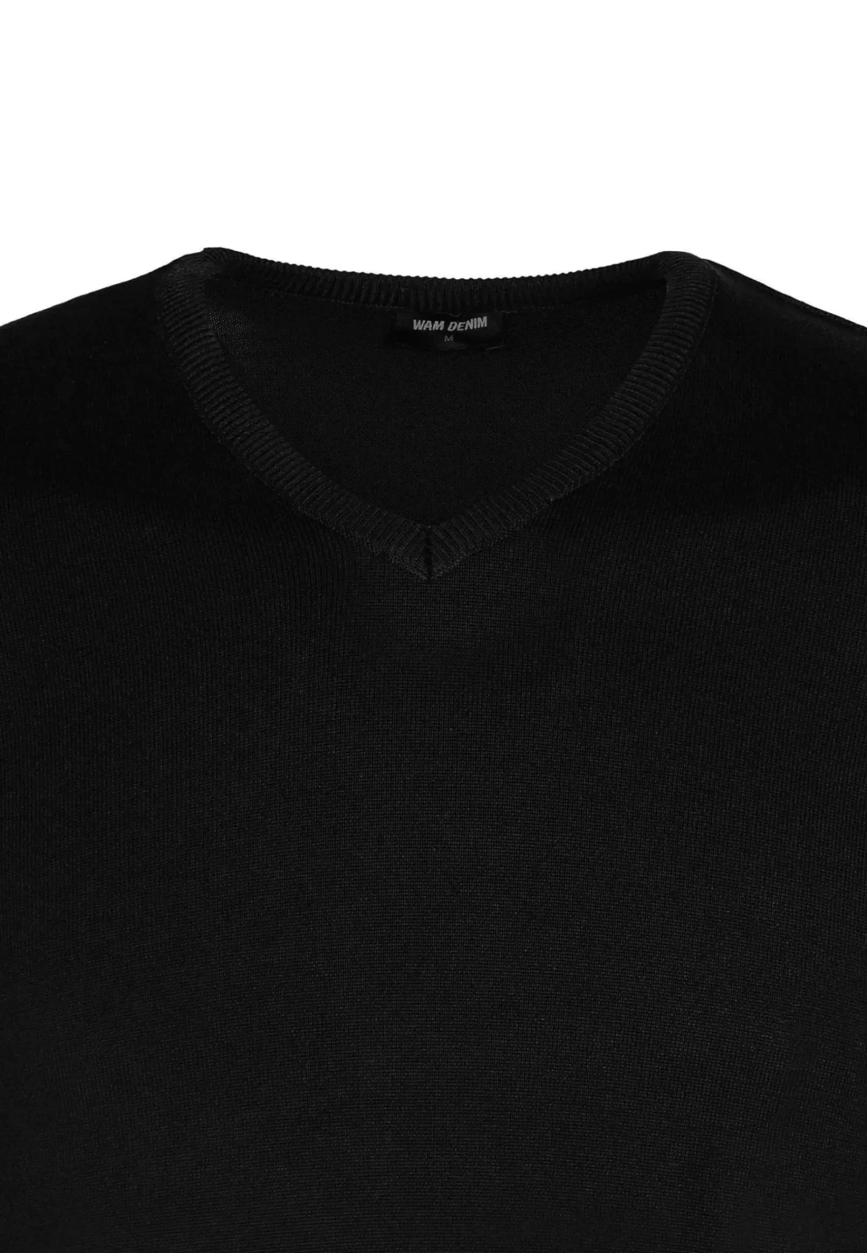 Wam Denim Sweater 76288 York Black| Sweaters