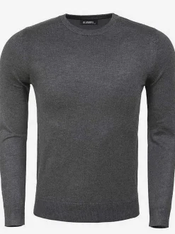 Wam Denim Sweater Bk216-8 Anthracite| Sweaters