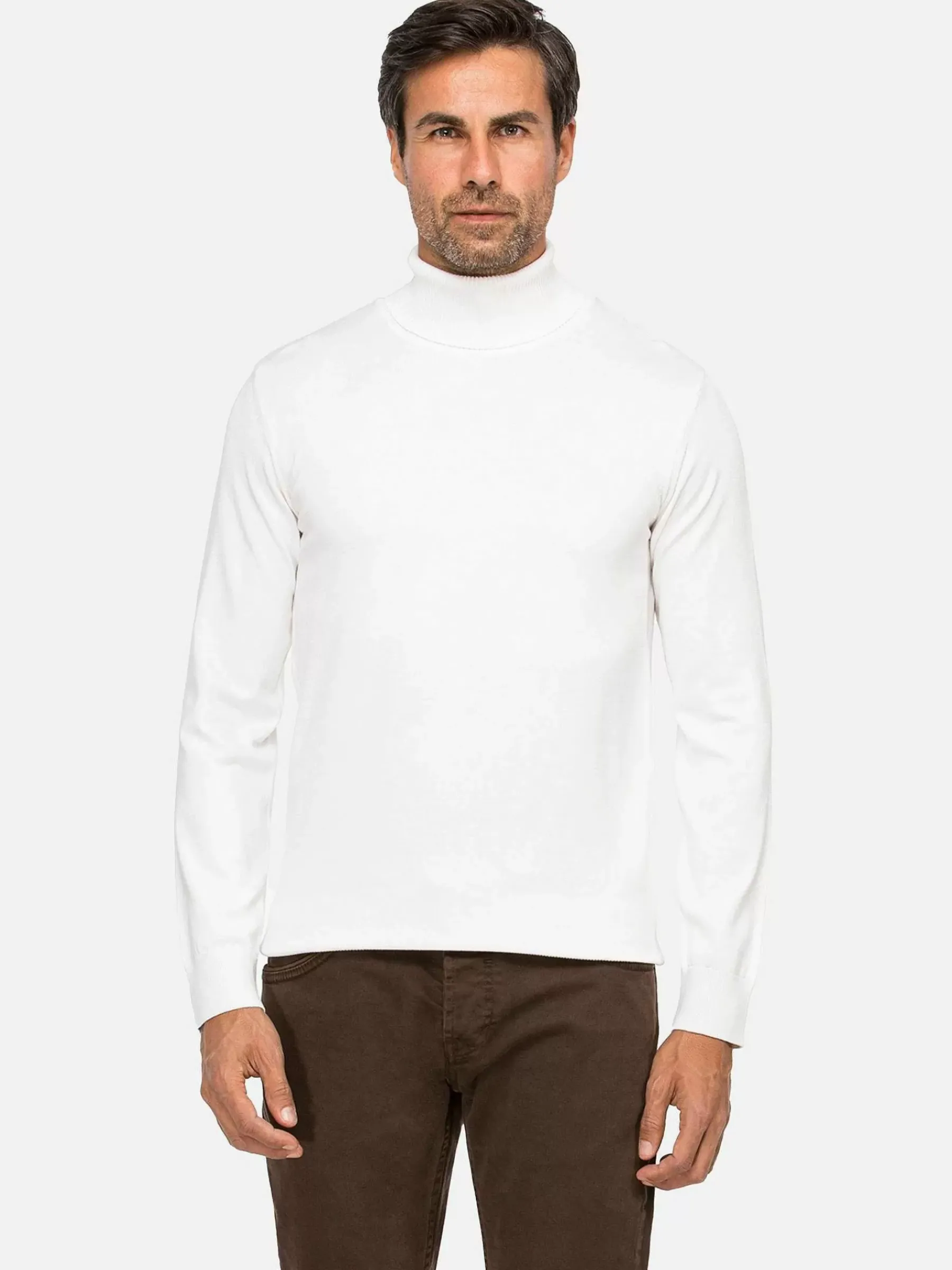 Wam Denim Sweater Kento Off White| Sweaters