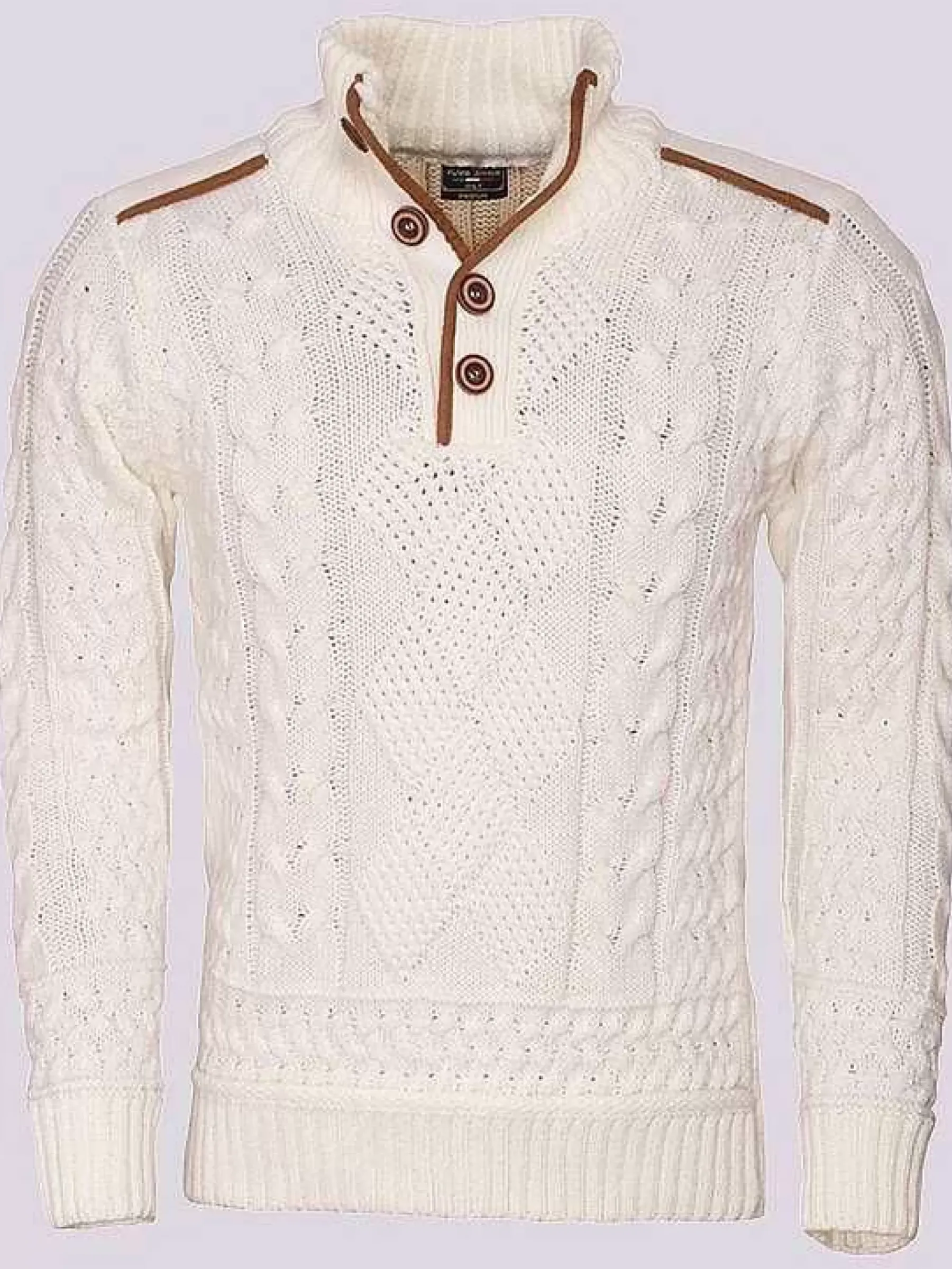 Wam Denim Trui 77502 Apodaca Off White| Truien