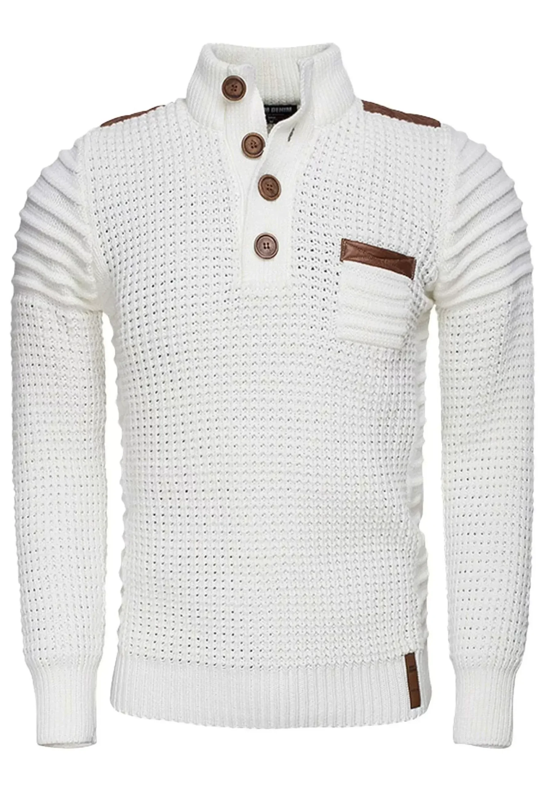 Wam Denim Trui 77215 Off White| Truien