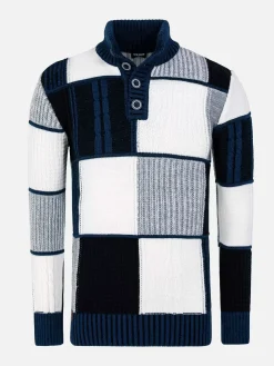 Wam Denim Truien 77542 Cambridge Navy White| Truien