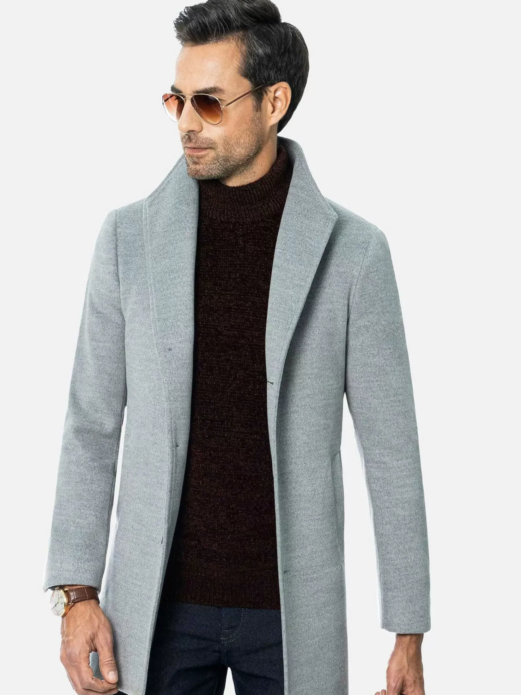 Wam Denim Truien 77539 Chandolin Brown| Sweaters