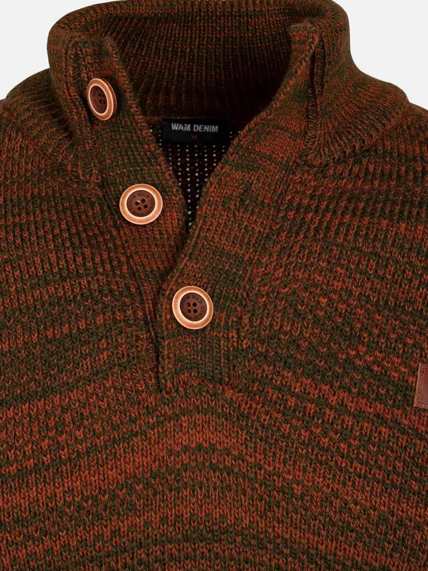 Wam Denim Truien 77530 Daniels Brown| Truien